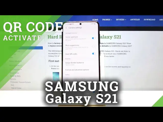 'Video thumbnail for Samsung Galaxy S21 - How to Scan QR Codes?'