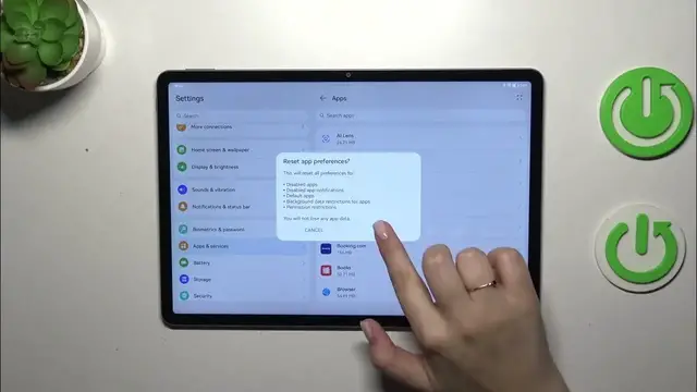 Video thumbnail for How to Reset App Preferences on HUAWEI MatePad 11.5