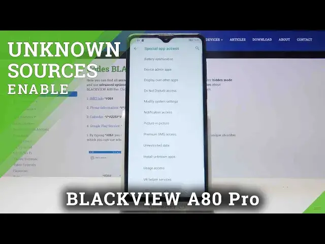 Video thumbnail for How to Allow Unknown Sources on BLACKVIEW A80 Pro – Unofficial Sources