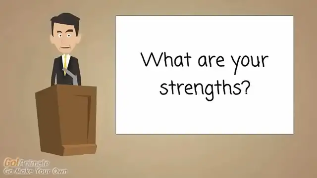Video thumbnail for Interview Skills - What Are your Strengths_