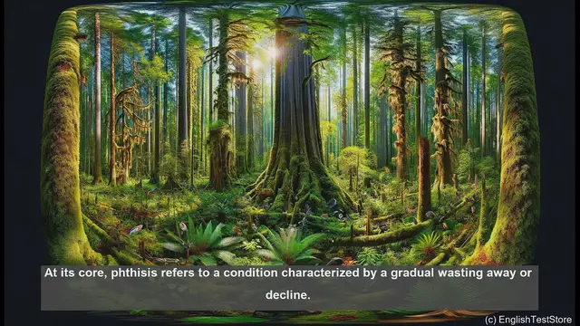 Video thumbnail for Phthisis in biology