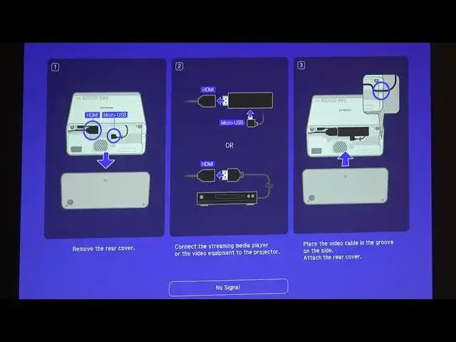 'Video thumbnail for How To Reset All Settings on Projector Epson EF-100B?'
