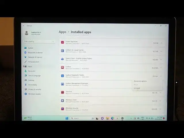 Video thumbnail for How To Uninstall Apps On LAPTOP MICROSOFT SURFACE GO 3