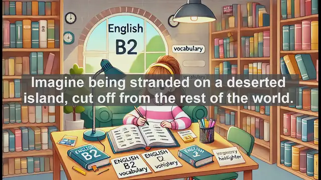 Video thumbnail for 1500 Must Know CEFR B2 Vocabulary - Understanding 'Isolated': A Comprehensive Look at Separation