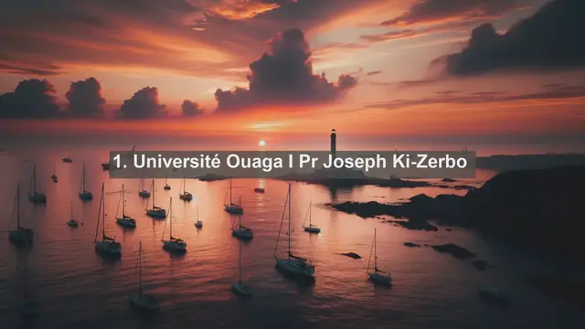 Video thumbnail for Unveiling Academic Excellence: Top 10 Favorite Universities in Burkina Faso