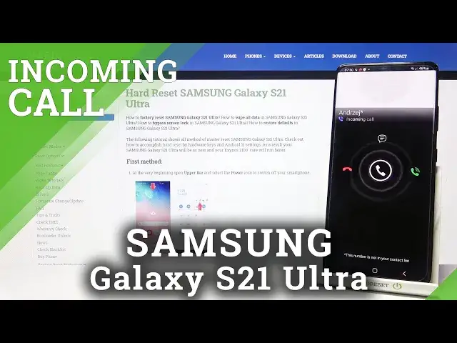 Video thumbnail for How Looks Incoming Call Screen in Viber App - Samsung Galaxy S21 ULTRA Review