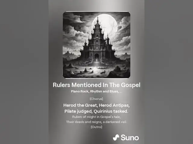 Video thumbnail for Rulers Mentioned In The Gospel: Herod to Pilate