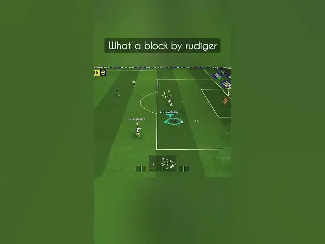 Video thumbnail for Rudiger beast mode on..#efootball #review #gameplay