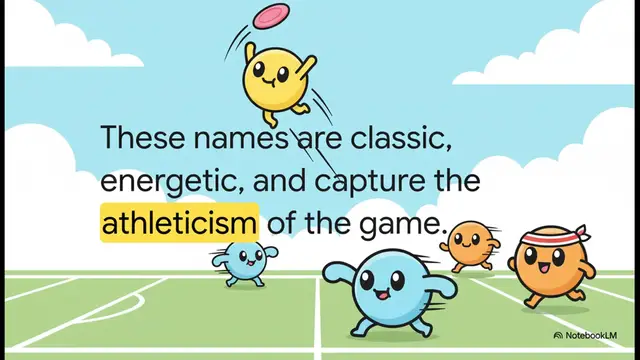 Video thumbnail for Ultimate Disc Team Names: Funny, Clever, and Best Ideas for Ultimate Frisbee®