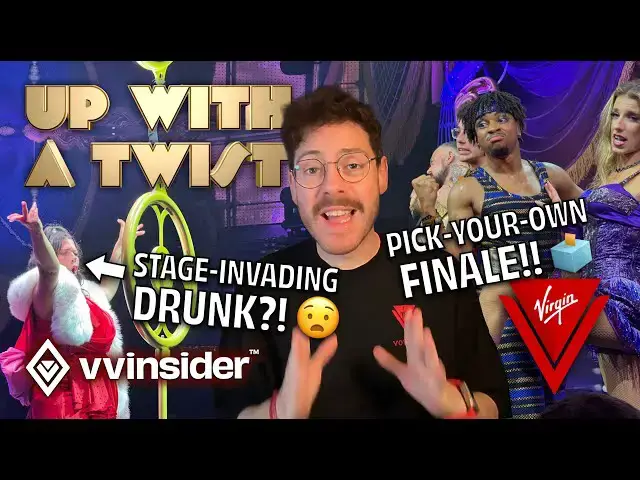'Video thumbnail for Up with a Twist: Virgin Voyages' New UPCHARGE Show'