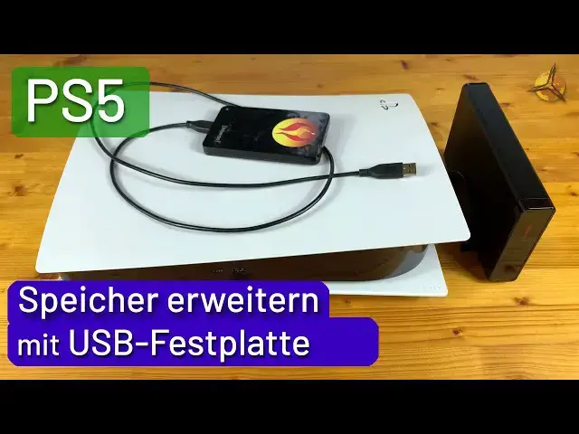 Video thumbnail for PS5 Speicher erweitern: Externe Festplatte / Laufwerk nutzen