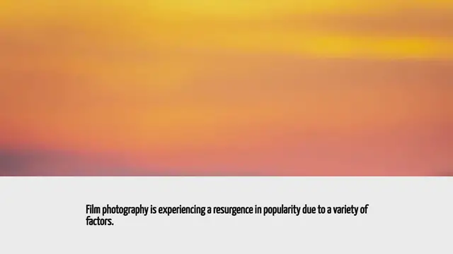 Video thumbnail for Why Is Film Photography Coming Back