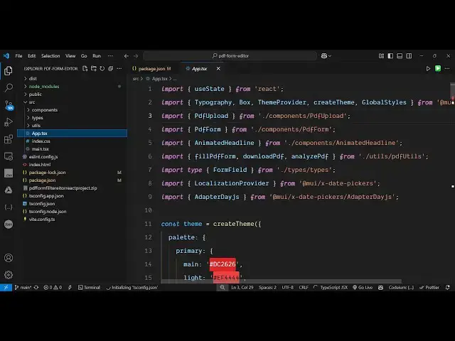 Video thumbnail for I Built this React Canva PDF Form Filling Editor Passive Income App Using PDF-LIB in Browser