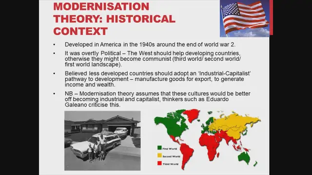 Video thumbnail for The Rise and Critique of Modernization Theory in Global Development