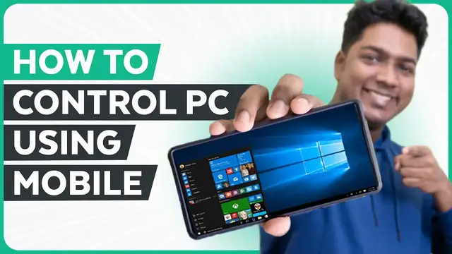 'Video thumbnail for How To Control Your PC From Phone _ Remote Access From Anywhere'