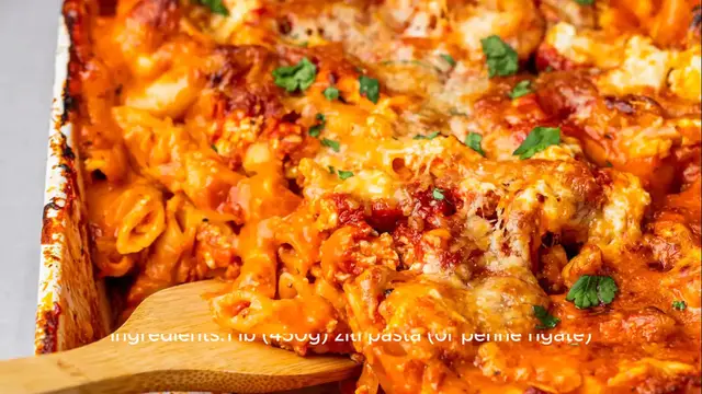 Video thumbnail for Baked Ziti Recipe