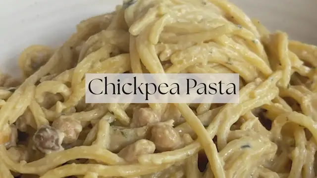 Video thumbnail for Chickpea Pasta