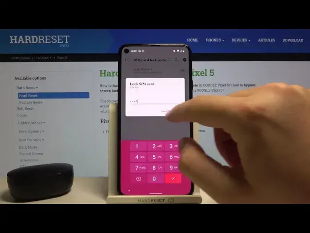 'Video thumbnail for How to Add PIN to SIM Card in Google Pixel 5 - Set Up SIM PIN'