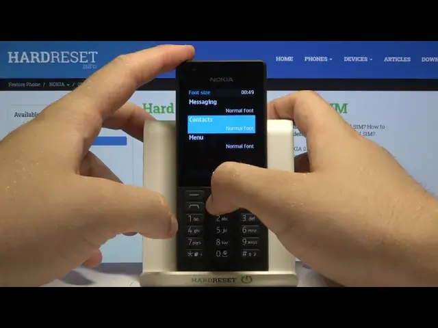 'Video thumbnail for How to Change Font Size in NOKIA 216 – Adjust Fonts'