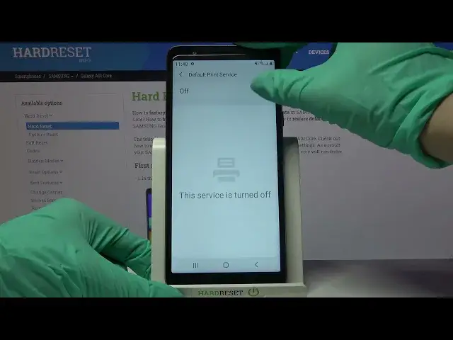'Video thumbnail for How to Connect Printer with SAMSUNG Galaxy A01 Core – Wireless Printing'