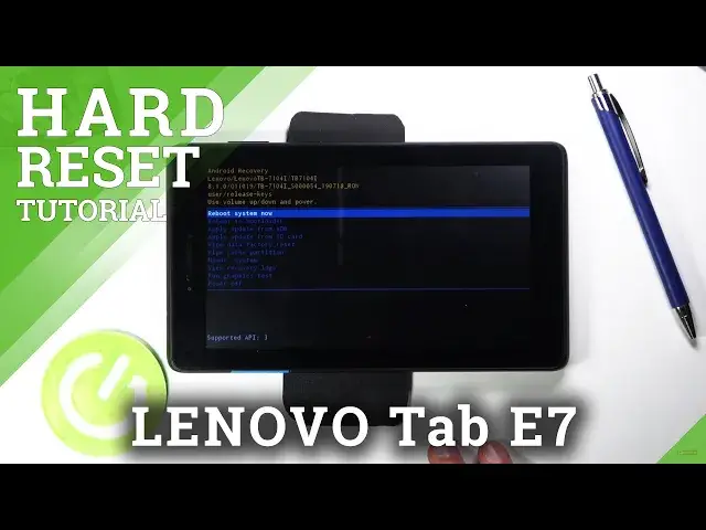 Video thumbnail for How to Wipe Data in LENOVO Tab E7 – Hard Reset using Recovery Mode