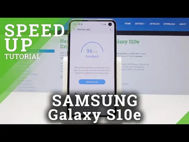 Video thumbnail for How to Speed Up SAMSUNG Galaxy S10e - Optimize Galaxy / Free Up Memory