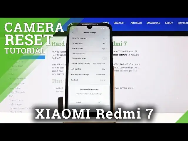 'Video thumbnail for How to Reset Camera in XIAOMI Redmi 7 – Format Camera Configuration'