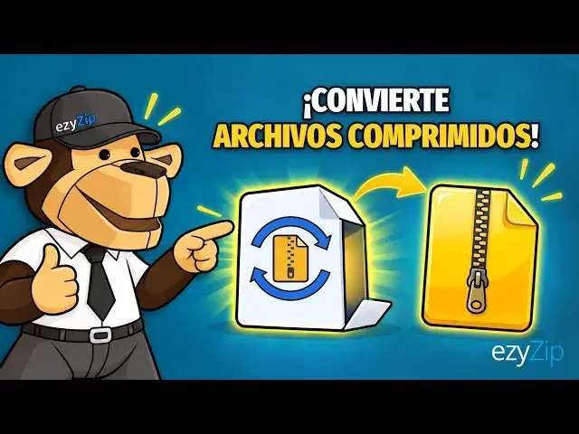 Video thumbnail for Cómo convertir archivos comprimidos en línea gratis | Sin necesidad de instalar programas