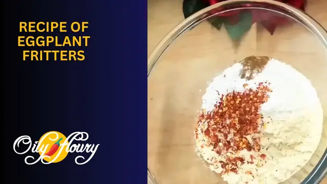 Video thumbnail for How to Fry Eggplant Fritters or Bangan Pakora