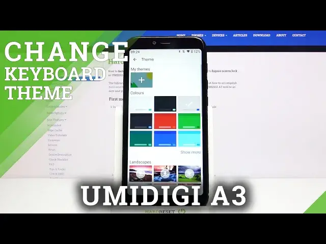'Video thumbnail for Keyboard Themes List - UMIDIGI A3 & Keyboard Theme Changing'