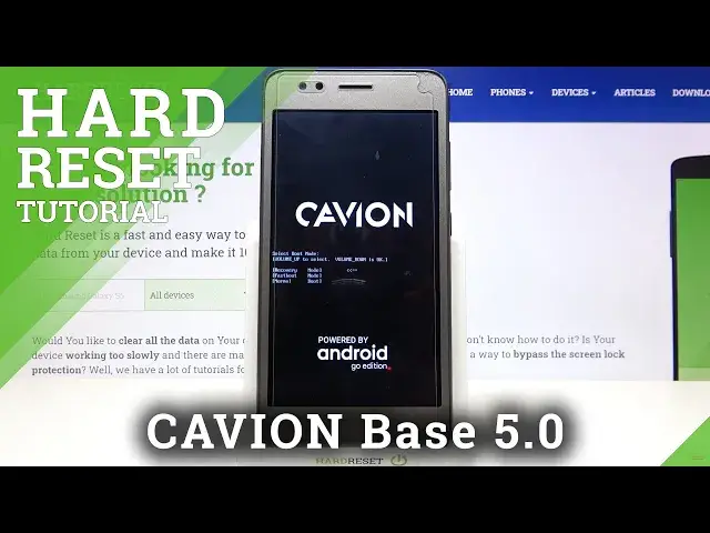 'Video thumbnail for How to Hard Reset CAVION Base 5.0 – Remove Data / Bypass Screen Lock'