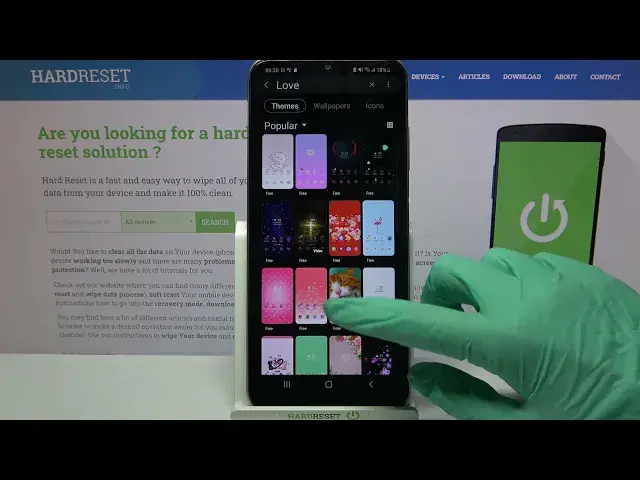 Video thumbnail for How to Use Theme in SAMSUNG Galaxy F12 – Personalize Menu Look