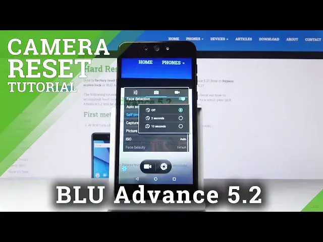 'Video thumbnail for How to Change Camera Timer in BLU Advance 5.2 – Camera Settings'