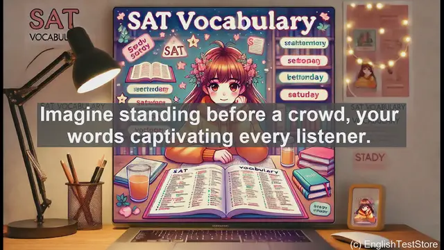 Video thumbnail for 5000 Must Know SAT Vocabulary - Oratory: The Art of Powerful Public Speaking