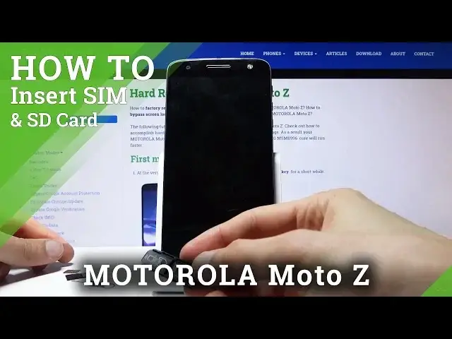 Video thumbnail for How to Insert Nano SIM to Motorola Moto Z – Input Micro SD Card