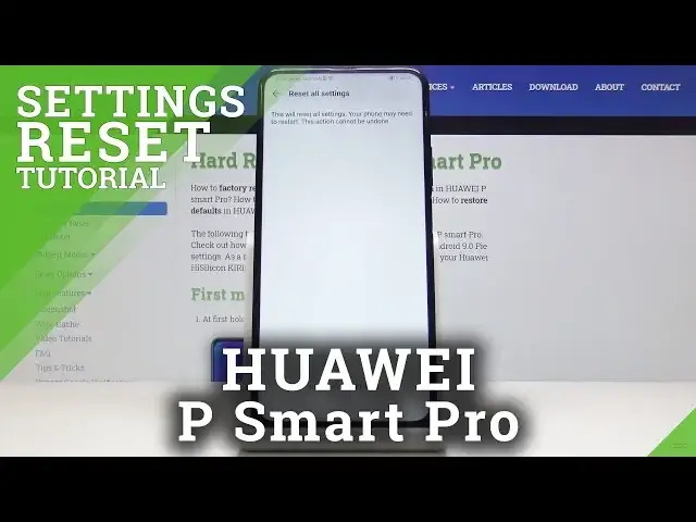 'Video thumbnail for How to Reset Settings in HUAWEI P Smart Pro – Restore Customization'