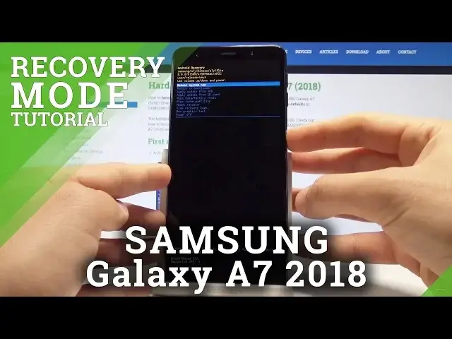Video thumbnail for How to Boot into Recovery Mode in SAMSUNG Galaxy A7 2018 - Samsung Recovery Menu