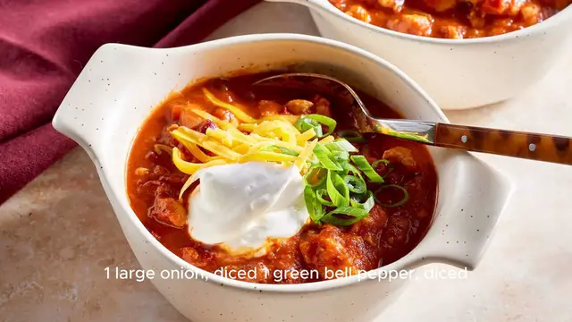 Video thumbnail for Turkey Chili Recipe