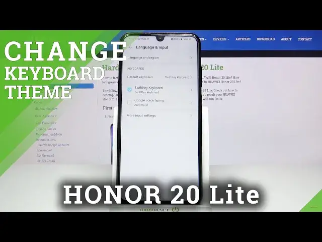Video thumbnail for Honor 20 Lite - Change Keyboard Theme