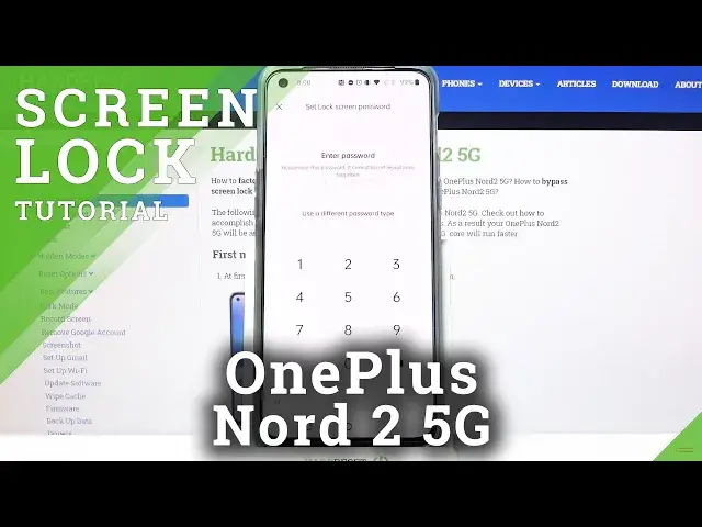 'Video thumbnail for How to Add Screen Lock on OnePlus Nord 2 5G – Use Password / PIN / Pattern'