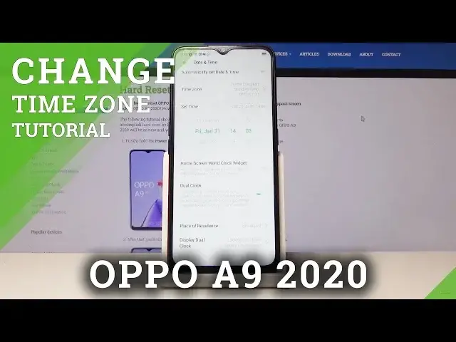 Video thumbnail for How to Set Up Time Zone in OPPO A9 2020 – Change Date