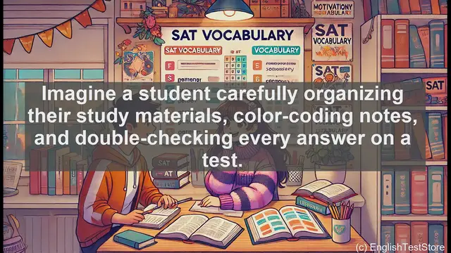 Video thumbnail for 5000 Must Know SAT Vocabulary - SAT Vocabulary: Understanding and Using 'Meticulous'