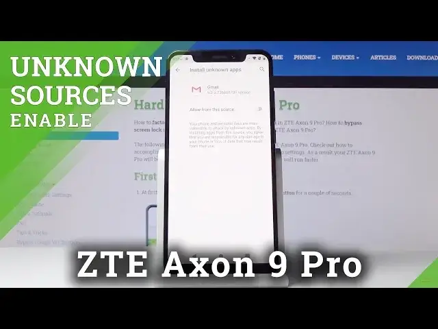 'Video thumbnail for How to Activate Unknown Sources in ZTE Axon 9 Pro – Allow App Installation'