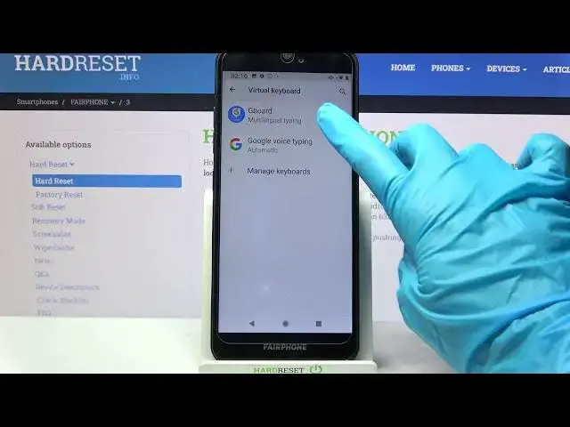 Video thumbnail for How to Enter Text Correction in FairPhone 3 – Find Correction }Options