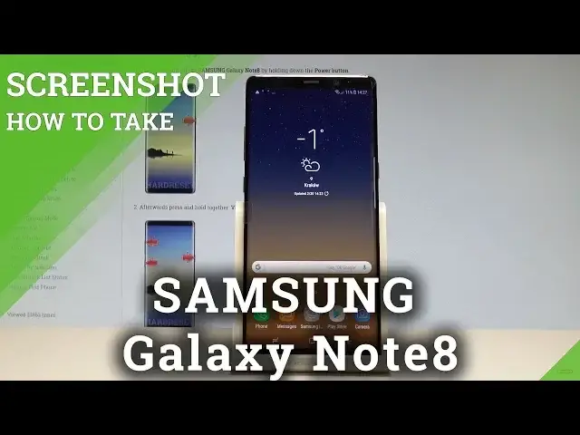 'Video thumbnail for How to Capture Screen in SAMSUNG Galaxy Note8 - Take Screenshot |HardReset.info'