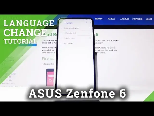 'Video thumbnail for How to Change Language in ASUS Zenfone 6 – Language List'