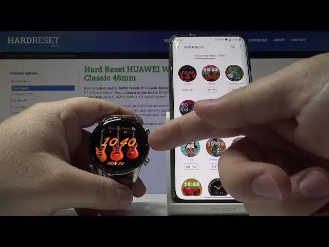 Video thumbnail for How to Change Watch Face in HUAWEI Watch GT 2 Classic - Install Additional Watch Faces