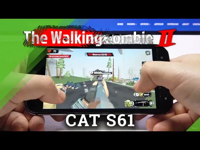 'Video thumbnail for Test Game The Walking Zombie Shooter 2 on CAT S61 | Snapdragon 630 | 4GB RAM | Gameplay - FPS Check'