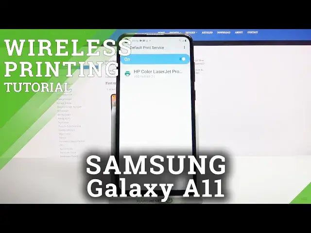 Video thumbnail for How to Connect Printer in SAMSUNG Galaxy A11 – Wireless Printer Connection