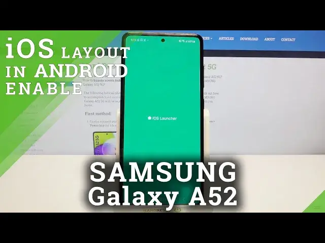 'Video thumbnail for How to Download and Apply iOS Launcher on SAMSUNG Galaxy A52 – iOS Layout'
